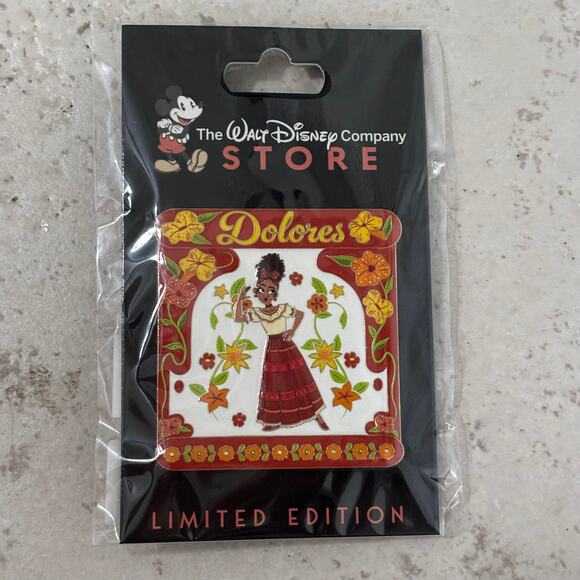 Disney 2025 Destination D23 TWDCS DEC LE 300 Encanto Tile Pin Dolores Madrigal - Picture 1 of 2